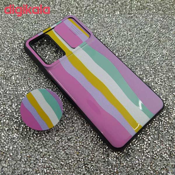 کاور مدل XM334B مناسب برای گوشی موبایل شیائومی Redmi 9T / POCO M3 به همراه پایه نگهدارنده main 1 2
