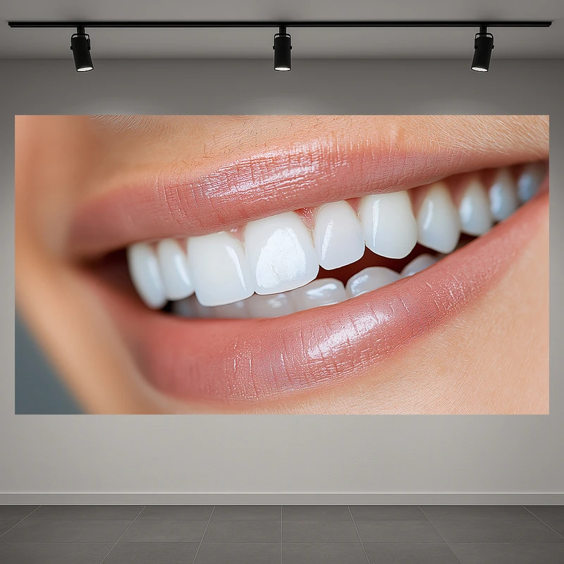 پوستر طرح دندان سفید مدل کامپوزیت دندان کد AR3059600