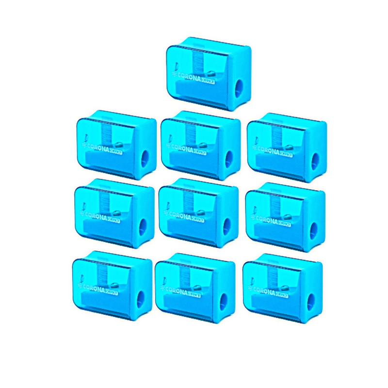 تراش کرونا مدل مخزن دار کد 2727 بسته 10 عددی