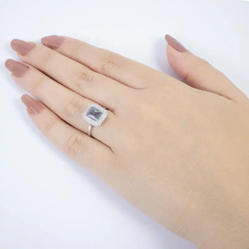 انگشتر نقره زنانه مدل AVN-R1142