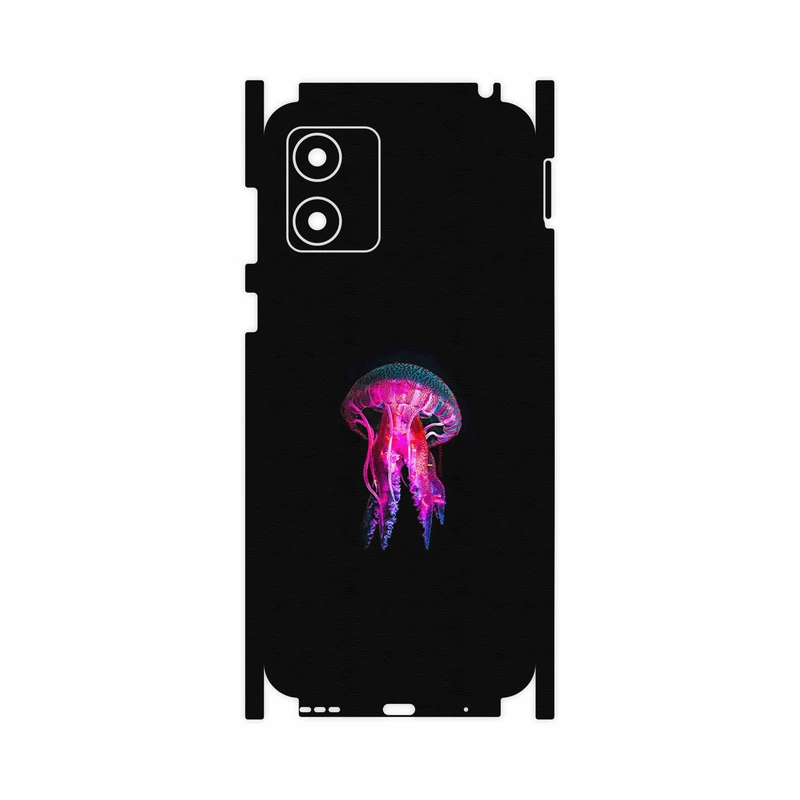 برچسب پوششی ماهوت مدل jellyfish-FullSkin مناسب برای گوشی موبایل موتورولا Moto E13