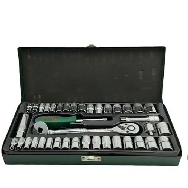 آچار بکس هنس مدل KPT-40 مجموعه 40 عددی