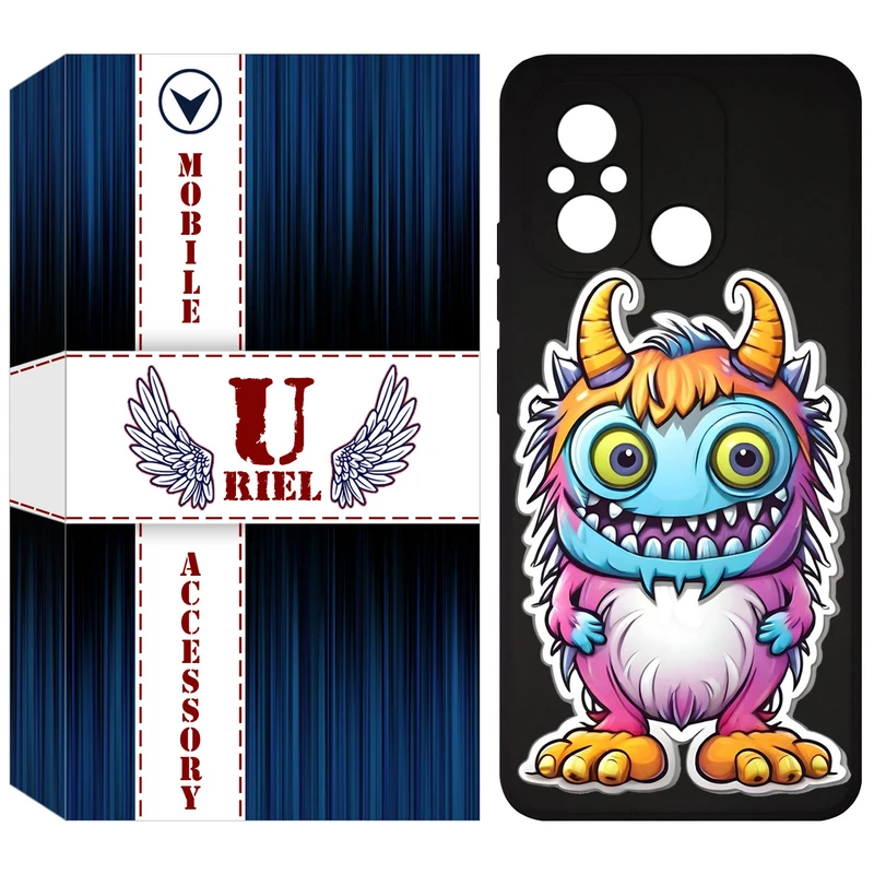 کاور یوریل مدل KSH کد 50 طرح میکروب مناسب برای گوشی موبایل شیائومی Redmi 12C