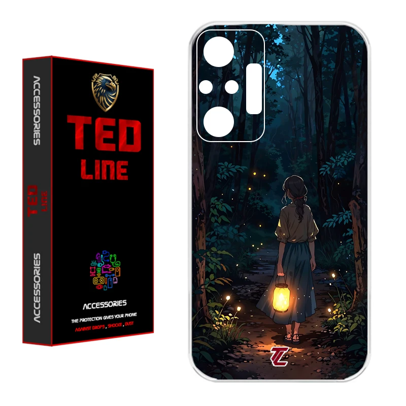 کاور تدلاین طرح دخترونه کد 1198 مناسب برای گوشی موبایل شیائومی Redmi Note 10 Pro / Note 10 Pro Max