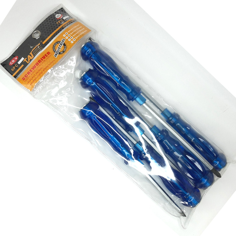 پیچ گوشتی دو سو و چهار سو تی ای تی مدل SD-106 بسته 6 عددی