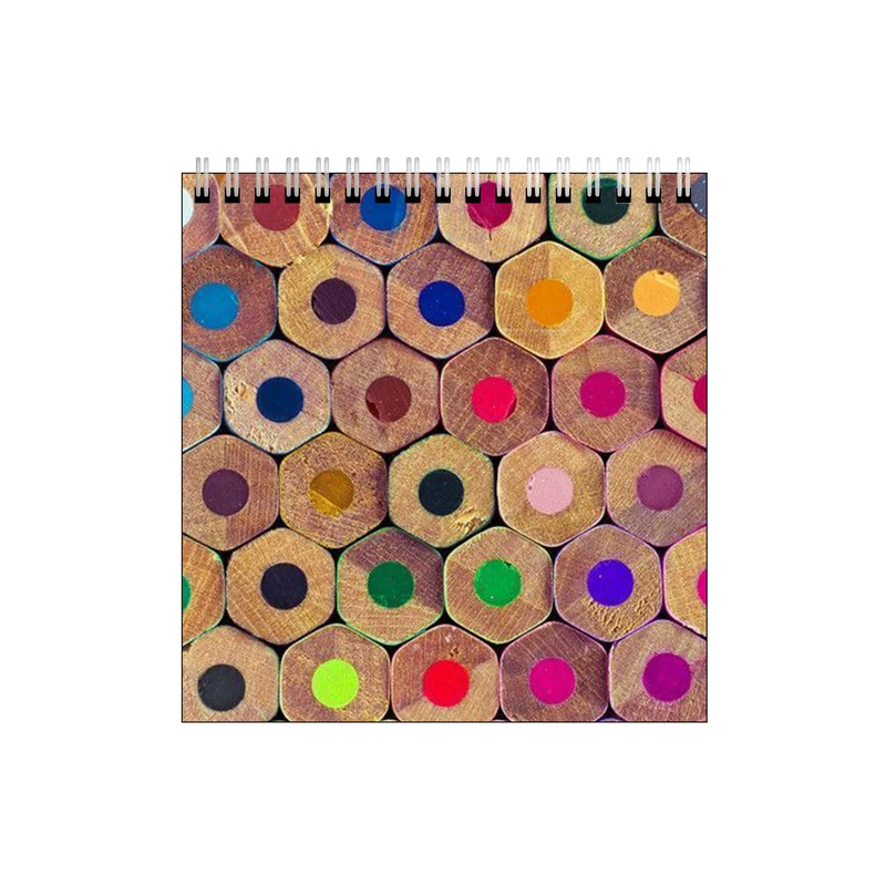 دفتر طراحی طرح پترن مداد ته مداد رنگی کد 5309200