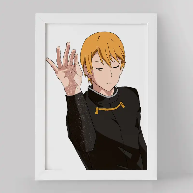 تابلو خندالو مدل میوکی ساما انیمه کاگویا ساما کد 16010