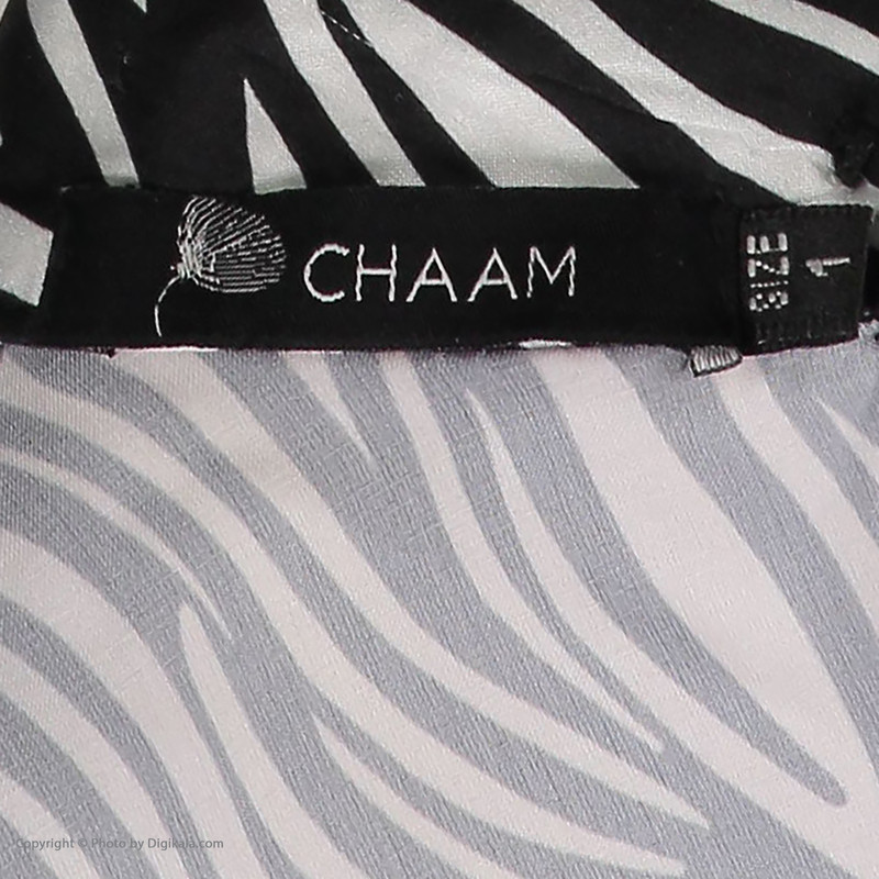 بلوز آستین بلند زنانه مدل زبرا رنگ سفید