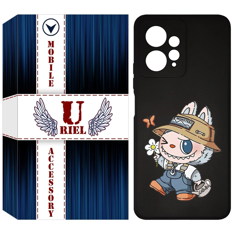 کاور یوریل مدل KSH کد 111 طرح عروسک لبوبو مناسب برای گوشی موبایل شیائومی Redmi Note 12 4G