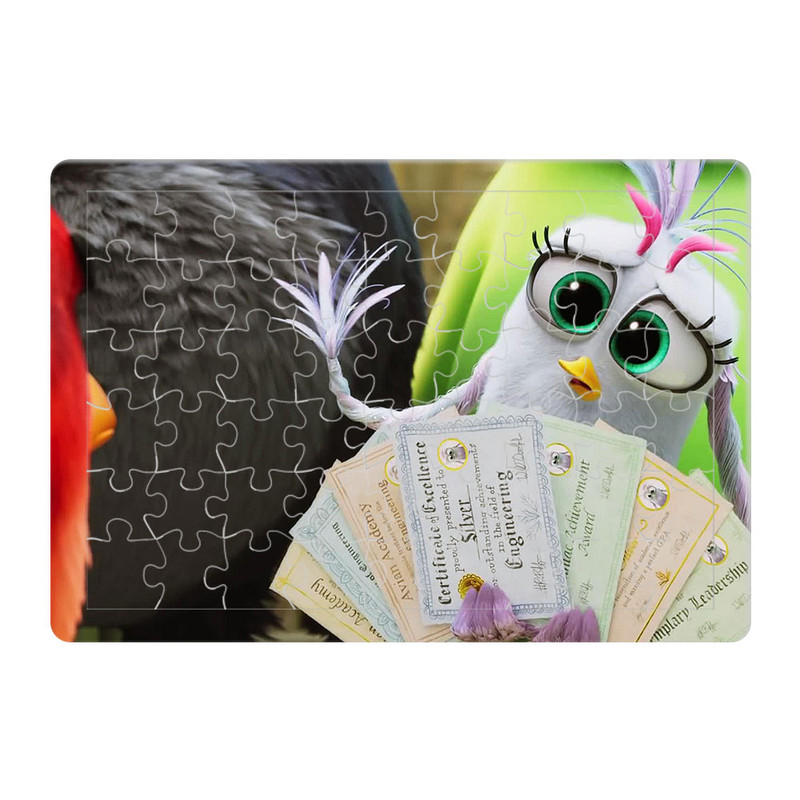 پازل 54 تکه طرح پرندگان خشمگين مدل P150