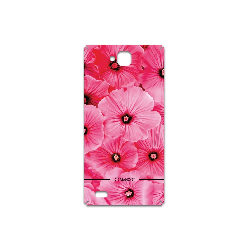 برچسب پوششی ماهوت مدل Pink-Flower مناسب برای گوشی موبایل آنر 3C