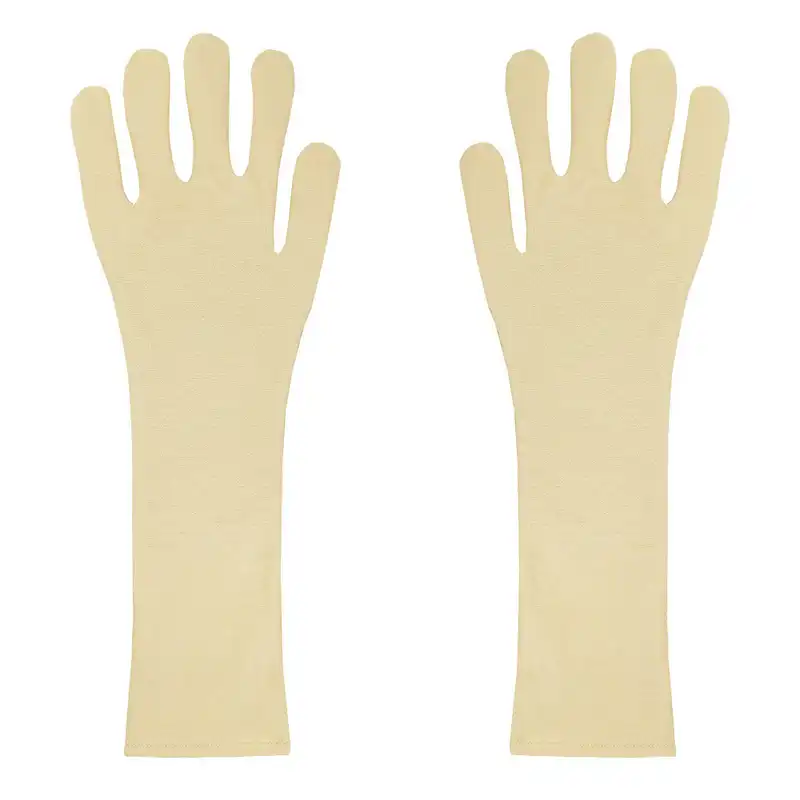 دستکش ساق بلند زنانه مدل نخی کد 1333 بسته دو عددی