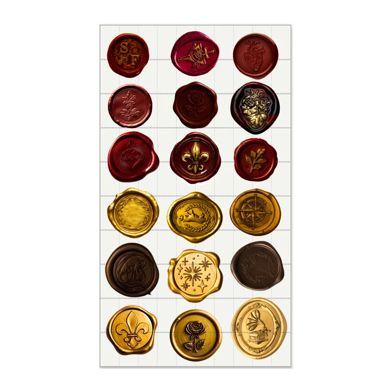 برچسب طرح مهر مومی کد 6000