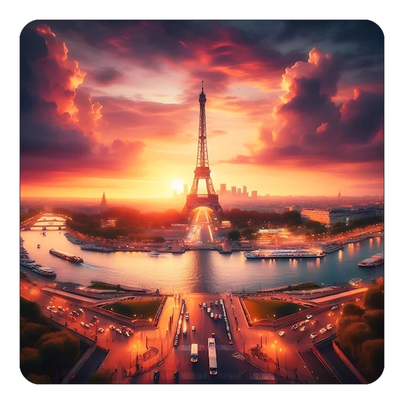 مگنت کاکتی طرح پاریس Paris مدل mp57744