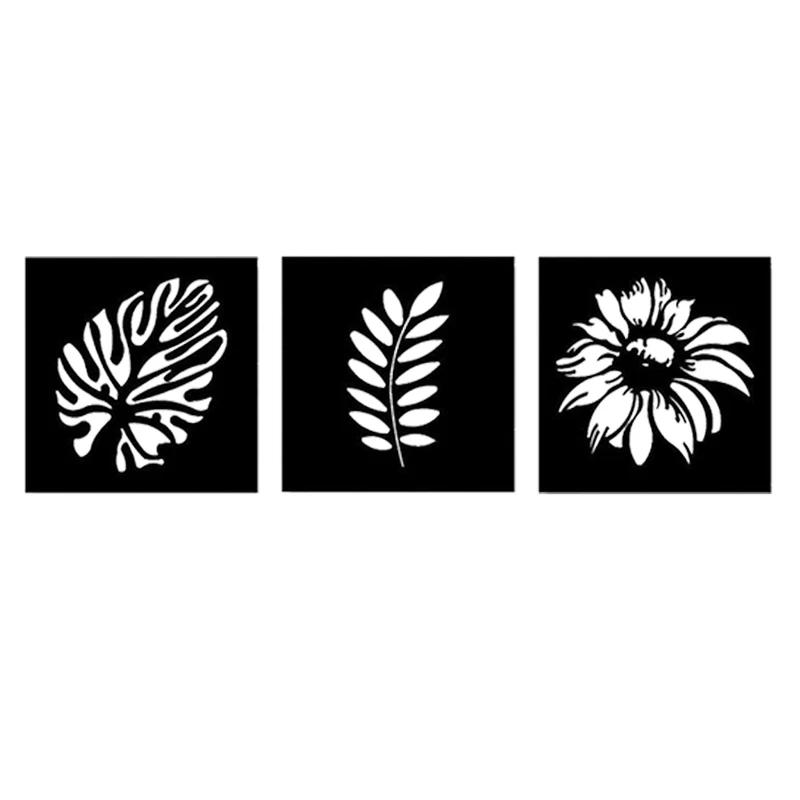 دیوارکوب طرح برگ مجموعه 3 عددی