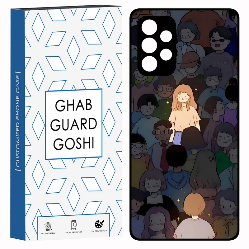 کاور قاب گارد گوشی طرح ست دخترانه کد TPU-061 مناسب برای گوشی موبایل سامسونگ Galaxy A53