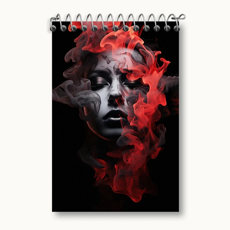 دفتر یادداشت 50 برگ خندالو مدل دخترانه کد F2688