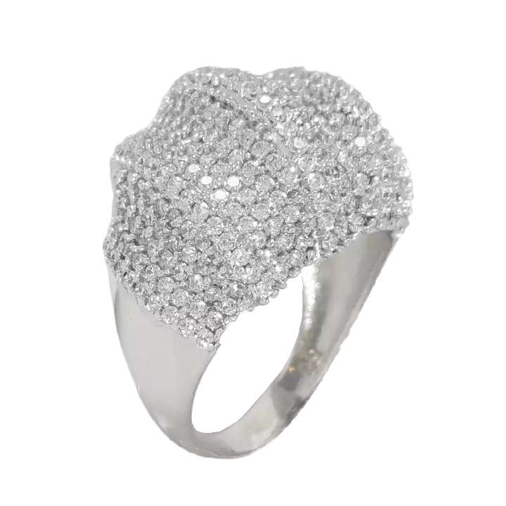 انگشتر نقره زنانه مدل 33