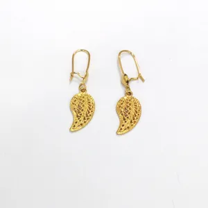 گوشواره زنانه مدل برنجی 