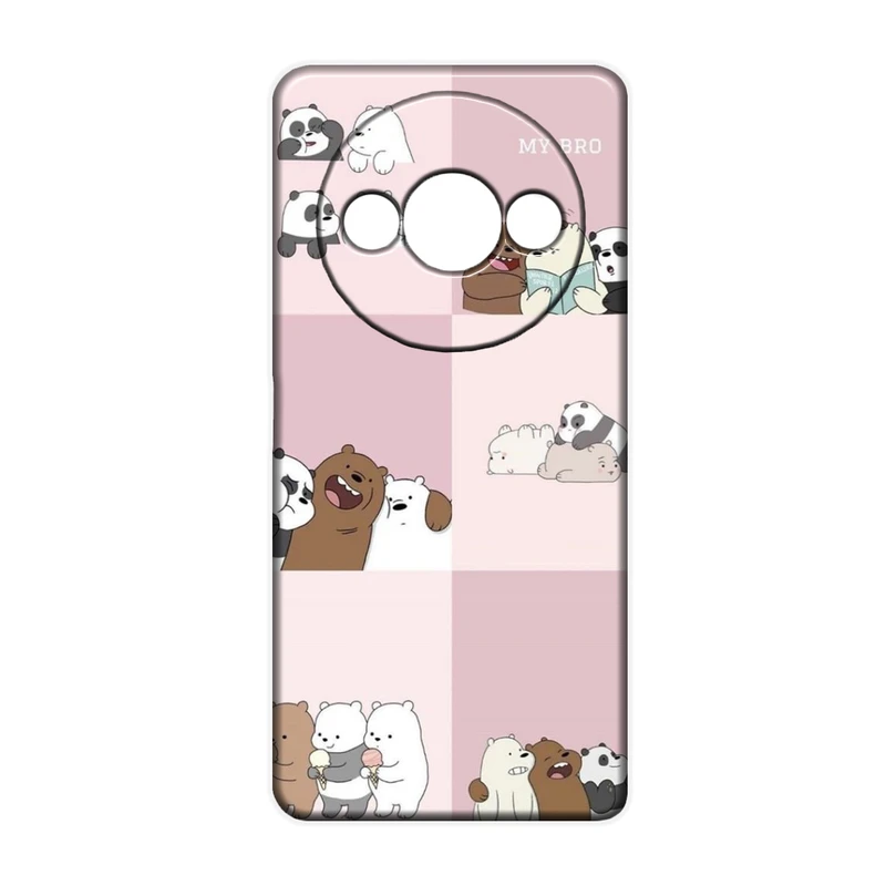 کاور مدل خرس کله پوک کد 131 مناسب برای گوشی موبایل شیائومی Redmi A3