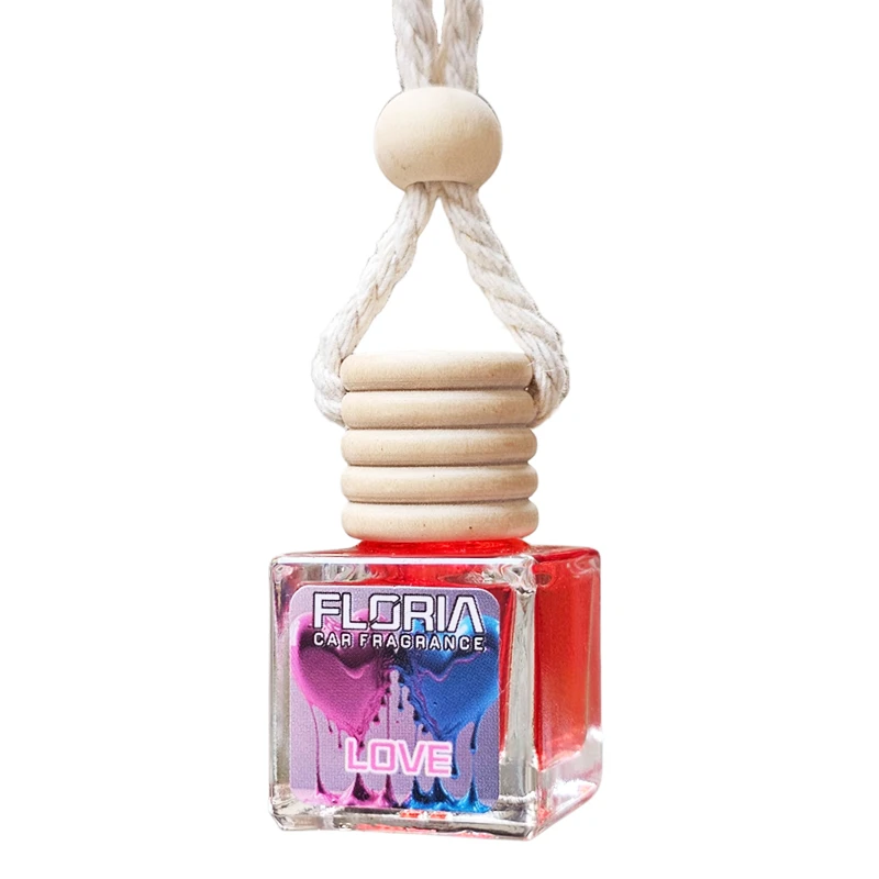 خوشبو کننده خودرو فلوریا مدل C8 با رایحه عشق حجم 10 میلی لیتر