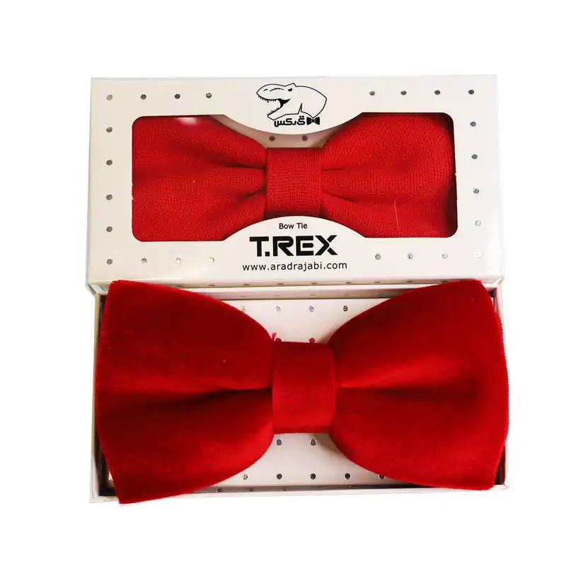 پاپیون تی رکس مدل مخمل کد Tr16