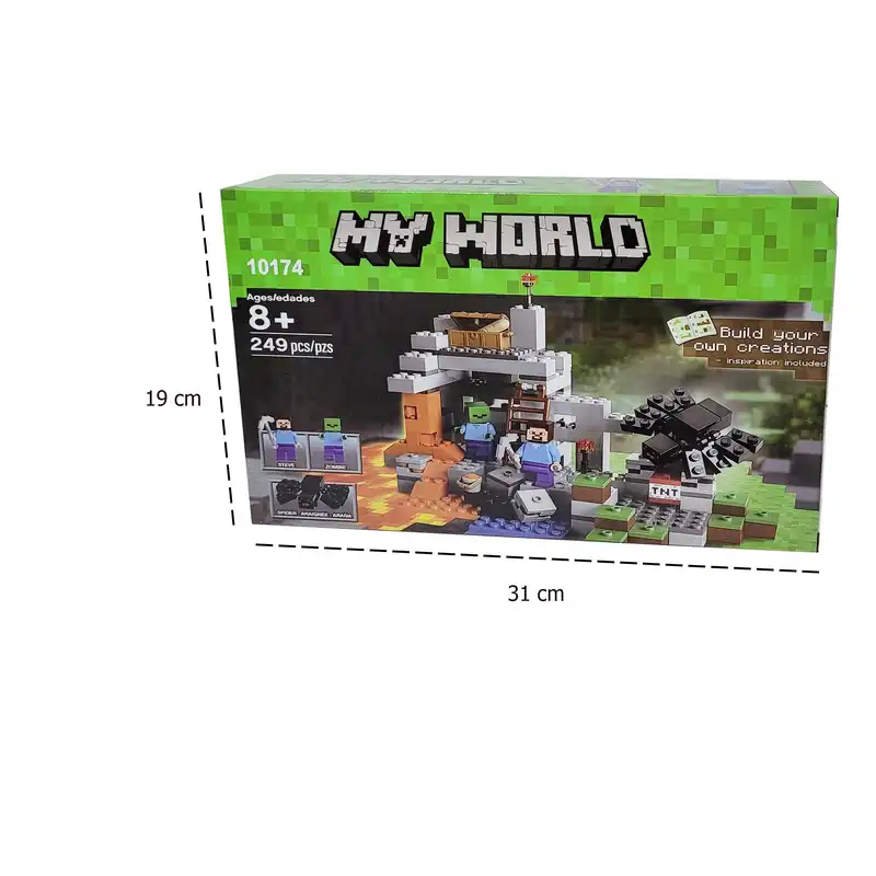 ساختنی مدل ماینکرافت کد 10174