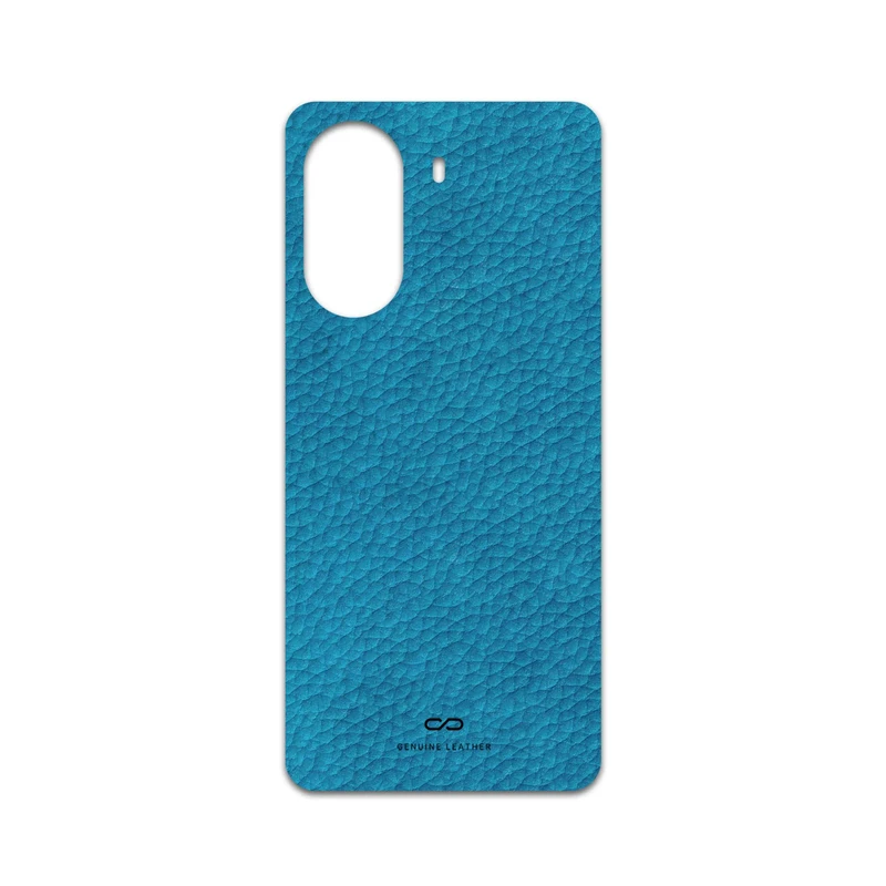 برچسب پوششی ماهوت مدل Blue-Leather مناسب برای گوشی موبایل شیائومی Poco X7 Pro