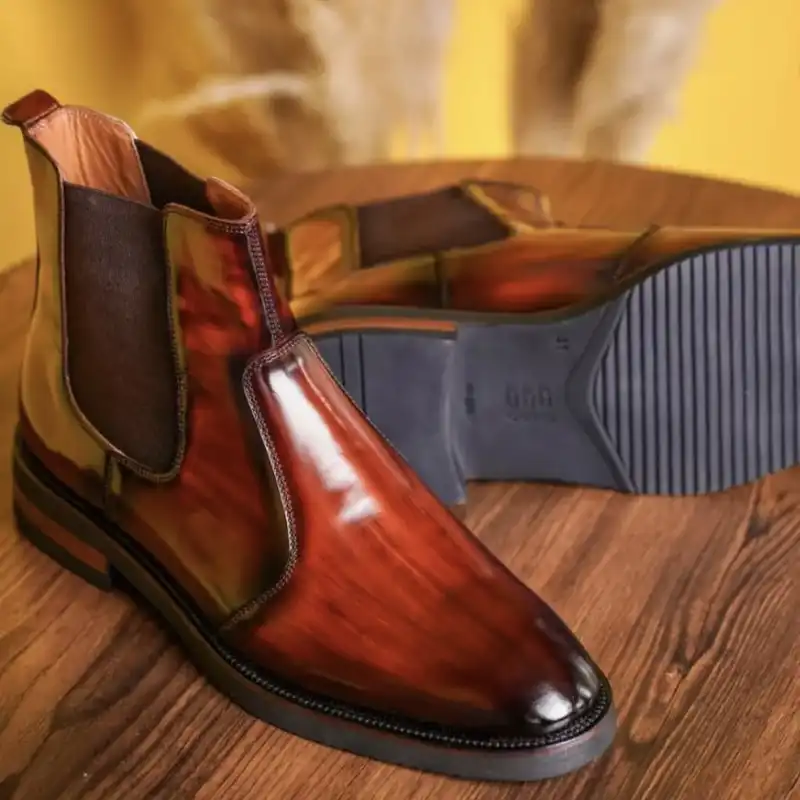 نیم بوت مردانه مدل A.A اسکای دولر کد a.87