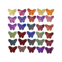 پولک مدل پروانه مجموعه 30 عددی