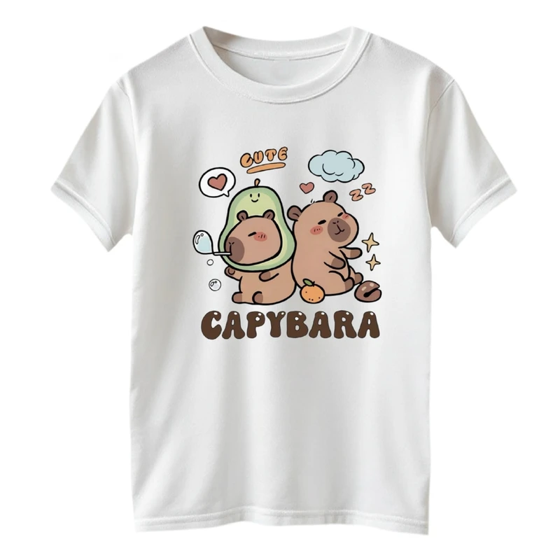 تی شرت آستین کوتاه یقه گرد بچگانه مدل سگ آبی