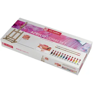 رنگ اکریلیک تالنز مدل Art Creation کد 86418 حجم 12 میلی لیتر مجموعه 17 عددی