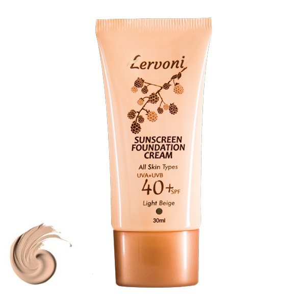 کرم ضد آفتاب رنگی لروونی SPF 50 مدل LB All02 محافظ UVA, UVB و PA+++، ضد آب، مناسب انواع پوست حجم 30 میلی لیتر