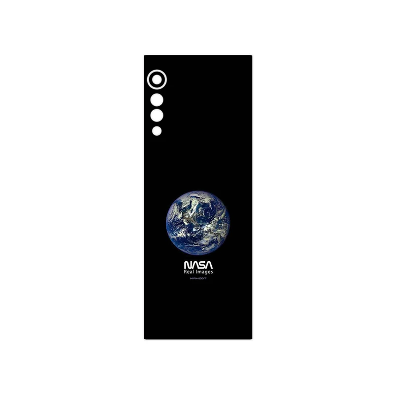 برچسب پوششی ماهوت مدل NASA Home Earth مناسب برای گوشی موبایل ال جی Velvet 5G