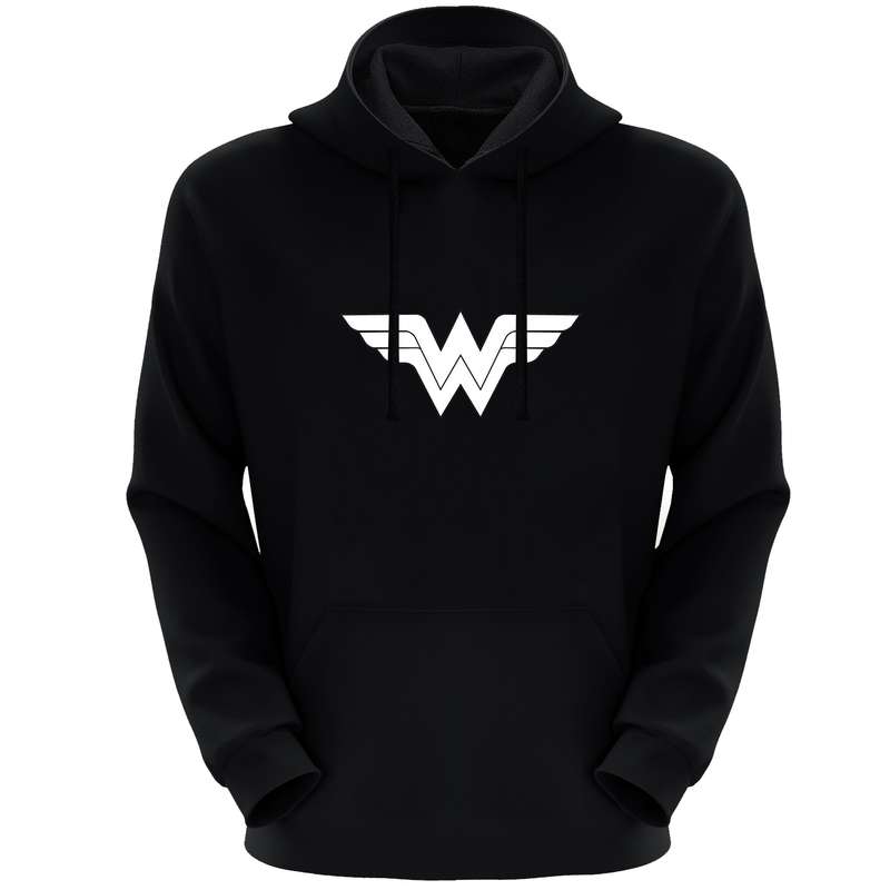 هودی زنانه مدل F326 W رنگ مشکی