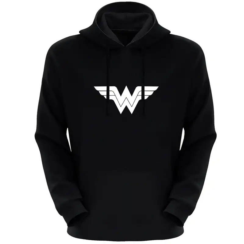 هودی زنانه مدل F326 W رنگ مشکی