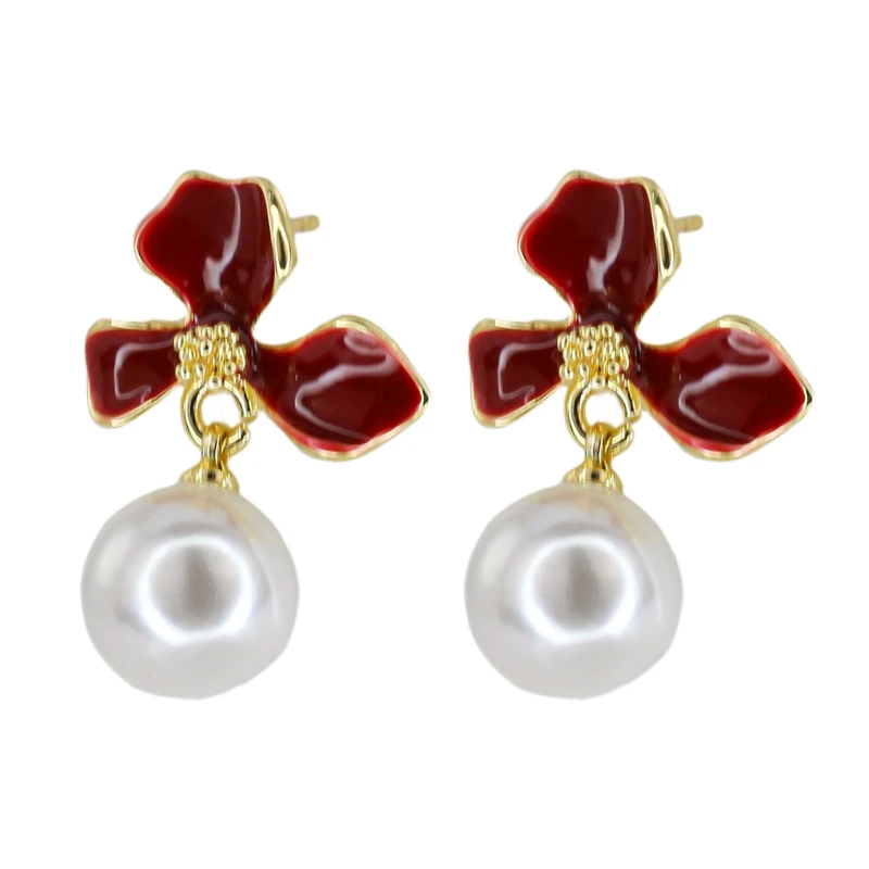 گوشواره میخی زنانه زودیکا مدل گل کد AAC1091