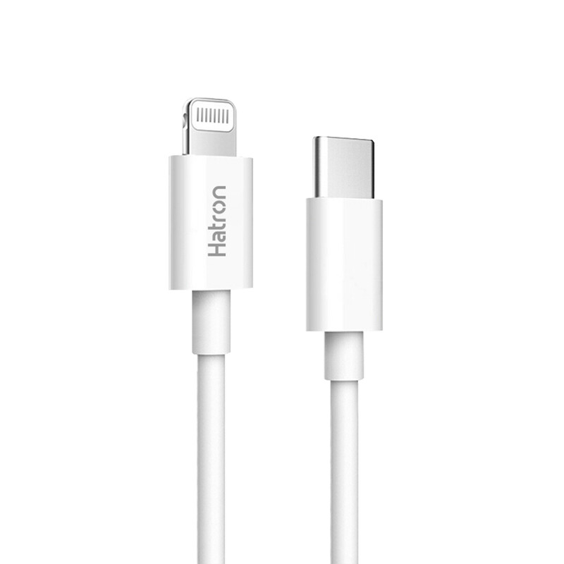 کابل شارژ USB-C به لایتنینگ  هترون مدل  MFI HC365i طول 1متر