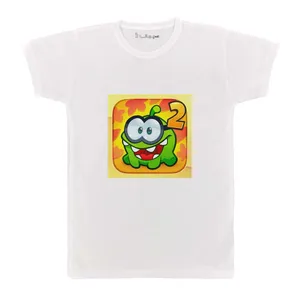 تی شرت بچگانه پرمانه طرح om nom کد pmt.2644