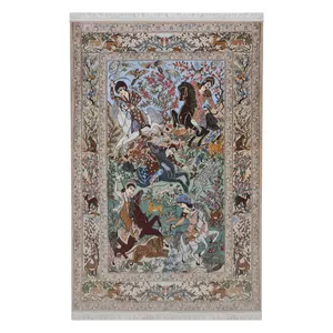 فرش دستبافت سه متری مدل اصفهان کد 1294