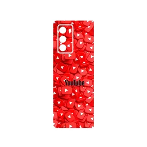 MAHOOT Youtube Cover Sticker for Samsung Galaxy Z FOLD 2