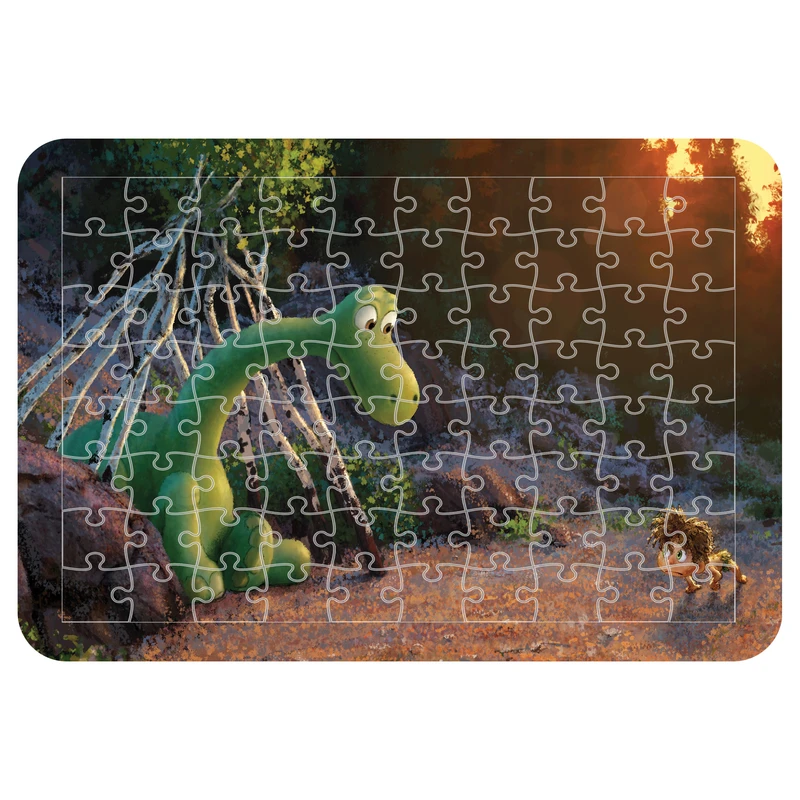 پازل 54 تکه مدل CHB1509 طرح انیمیشن دایناسور خوب