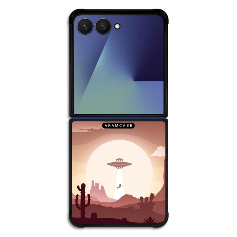 کاور آکام مدل AMC-WSGZFLIP7-DESERT-15 مناسب برای گوشی موبایل سامسونگ Galaxy Z Flip 7
