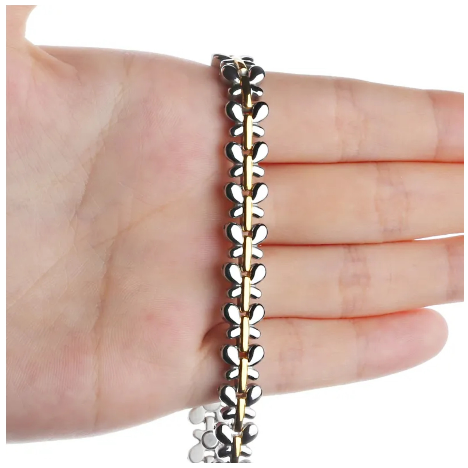 دستبند مغناطیسی مدل butterfly کد hp64