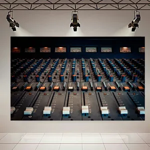تابلو بوم طرح چرم مخمل موزیک مدل sound panel کد AR31137