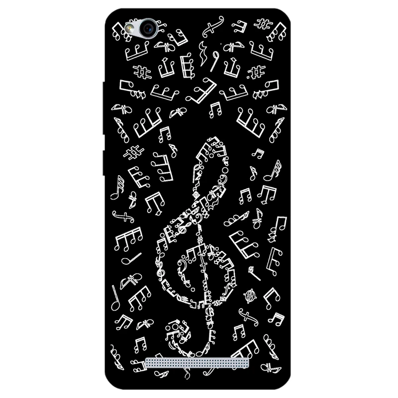 کاور مگافون طرح نوت موسیقی مدل 1370 مناسب برای گوشی موبایل شیائومی Redmi 5A  