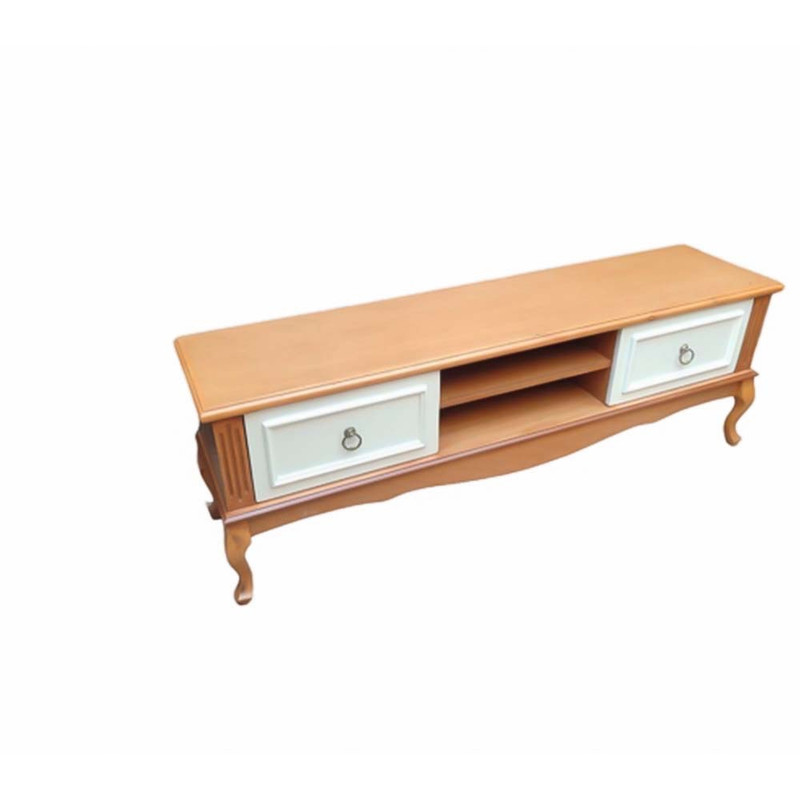 میز تلویزیون مدل سمن دوکشو راش SA400