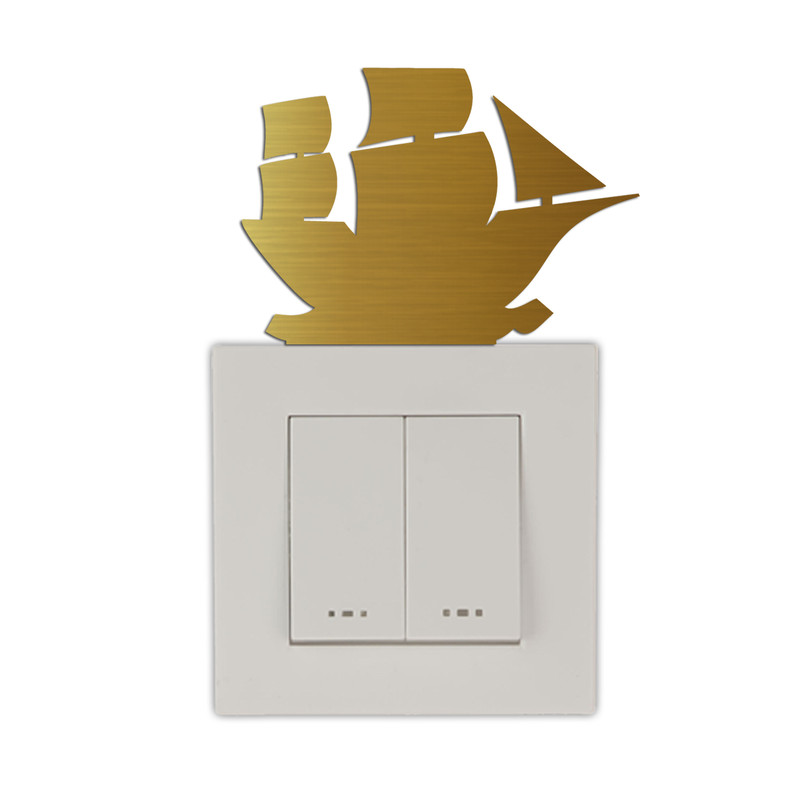استیکر کلید و پریز مدل کشتی کد skp30