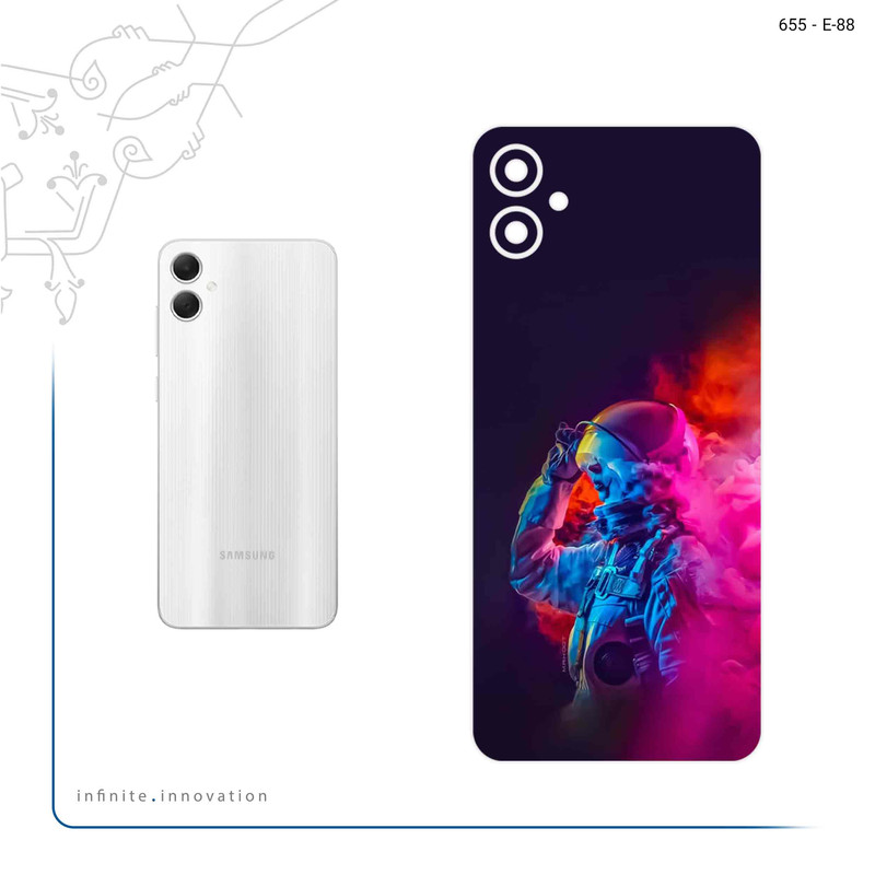 برچسب پوششی ماهوت مدل Smoke Rainbow Digital Art 1 مناسب برای گوشی موبایل سامسونگ Galaxy A05