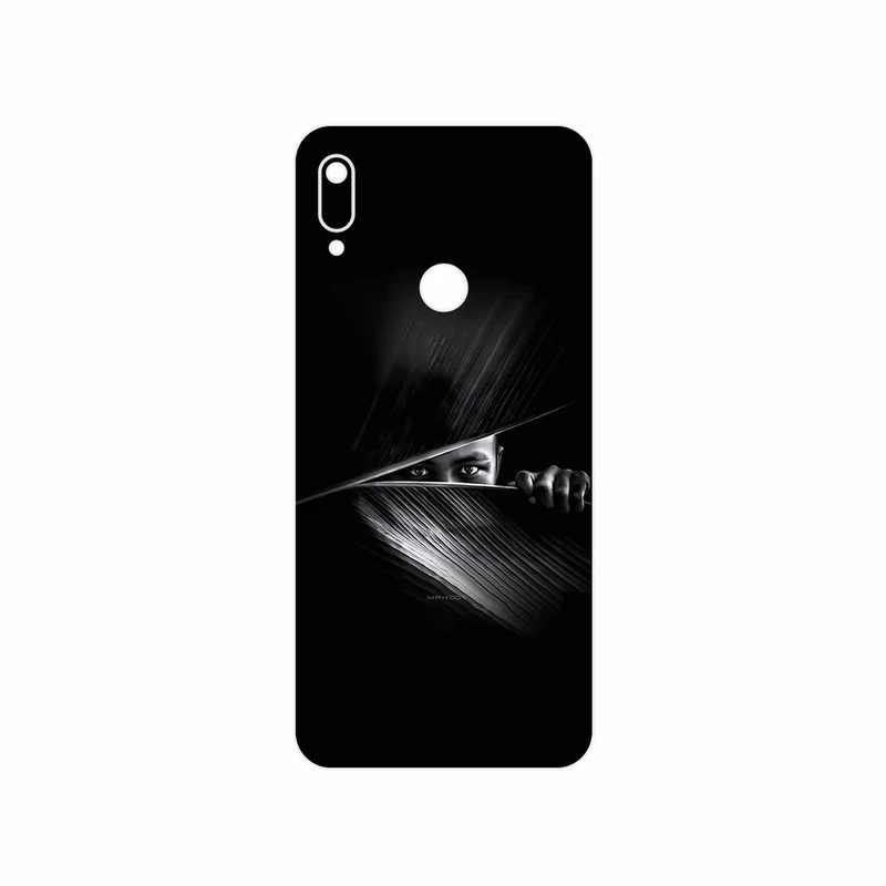 برچسب پوششی ماهوت مدل Black Portrait مناسب برای گوشی موبایل هوآوی Y6 Prime 2019